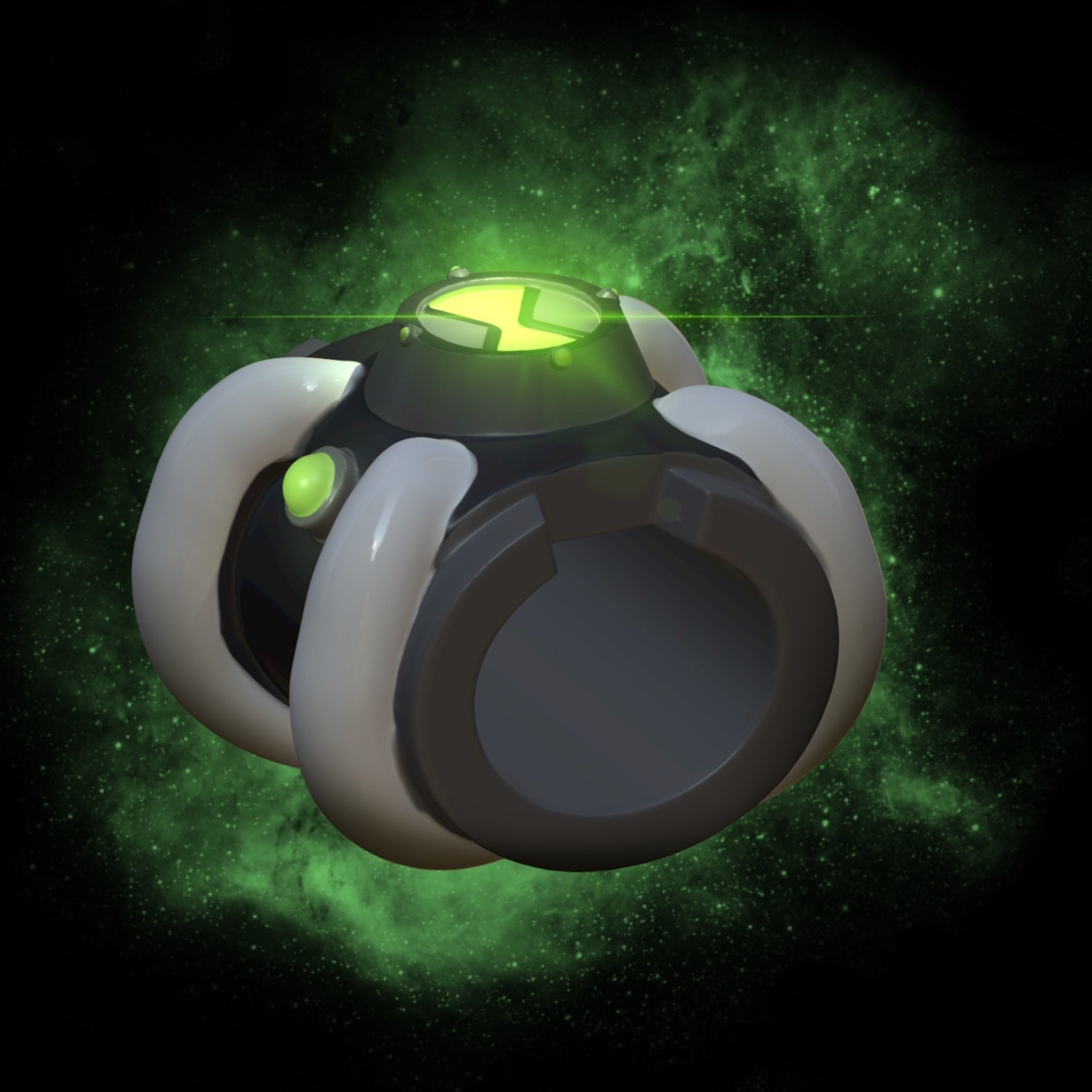 Ben 10 Original Omnitrix Cosplay  3D print model_1