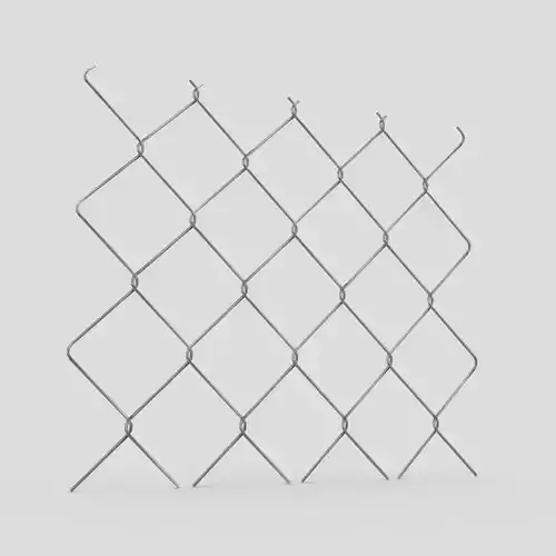 Wire Mesh Low-poly 3D model