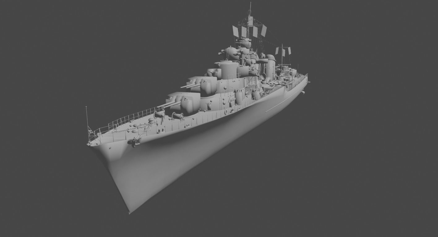 Udaloy 1940 3D print model_2