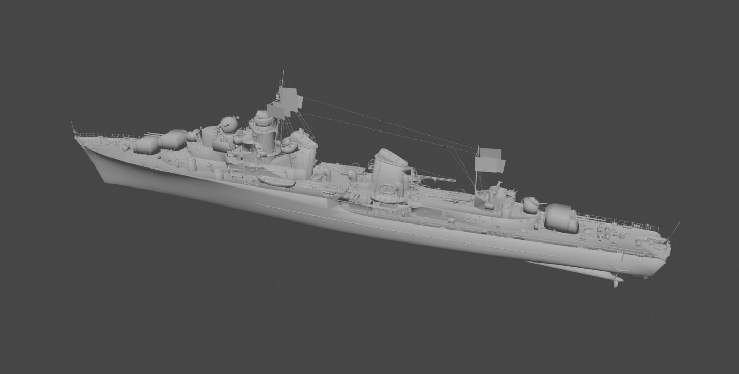 Udaloy 1940 3D print model_10