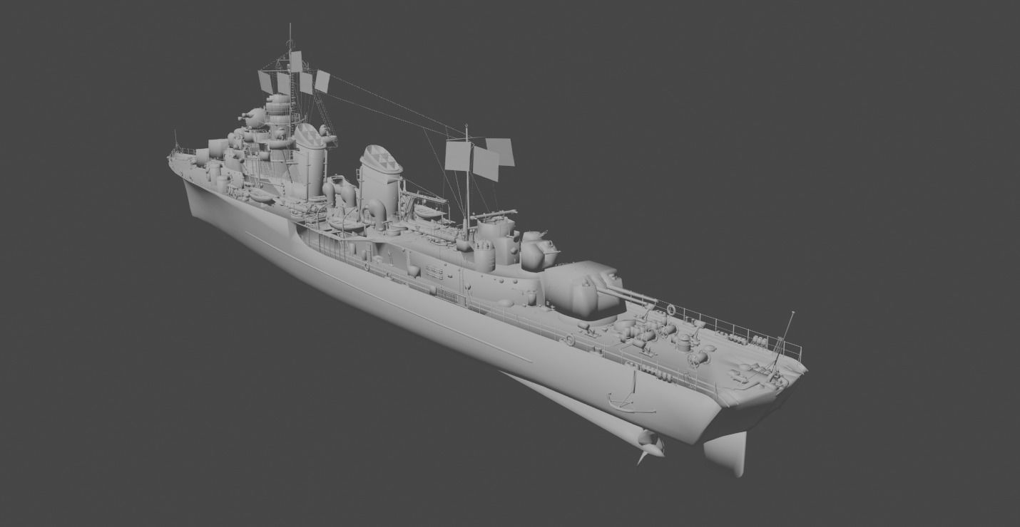 Udaloy 1940 3D print model_18