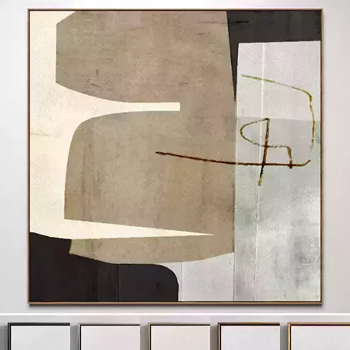 Plaster two square photo frames 10