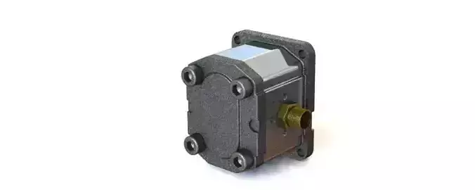 Hydraulic Gear Pump 3D model
