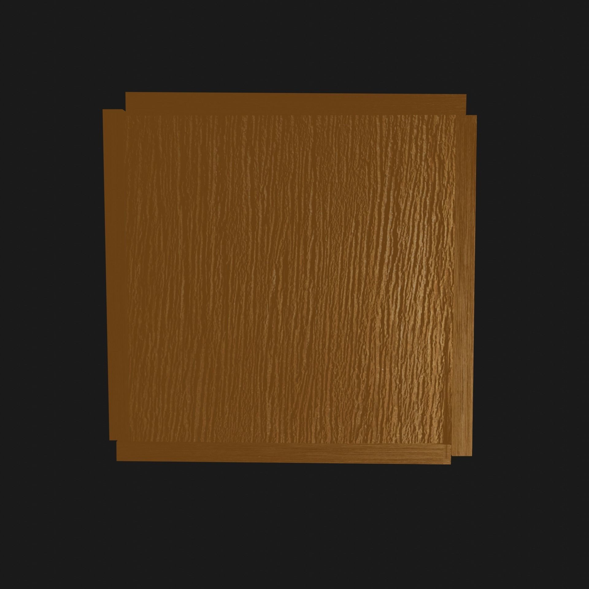 Village Box Game Ready Low Poly Low-poly 3D model_4