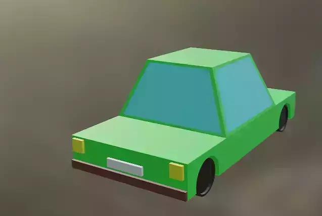 Low poly Car Game Ready