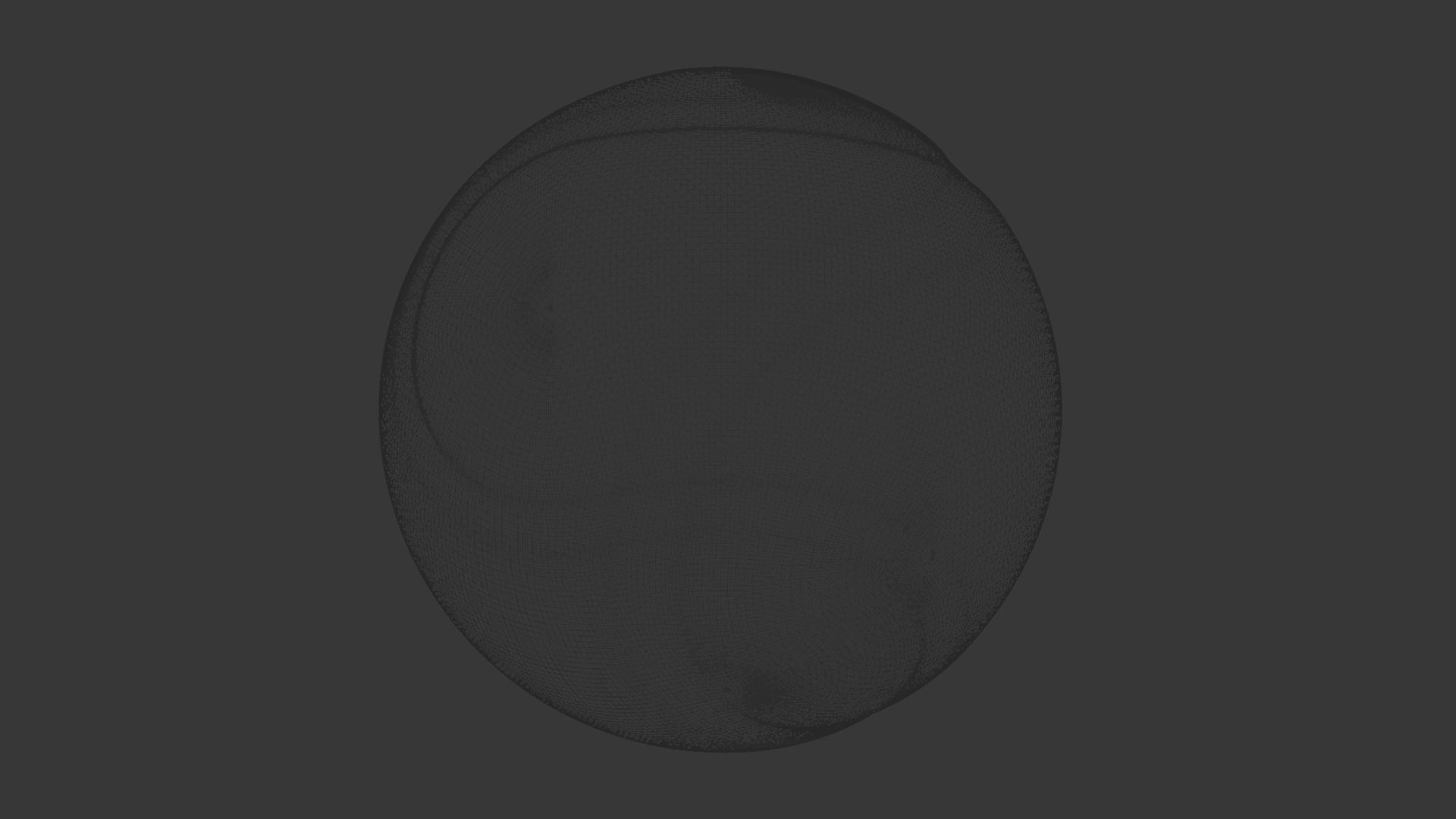 Not Realistic Tennis Ball Free 3D model_6