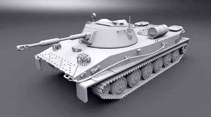 PT76 Scale model