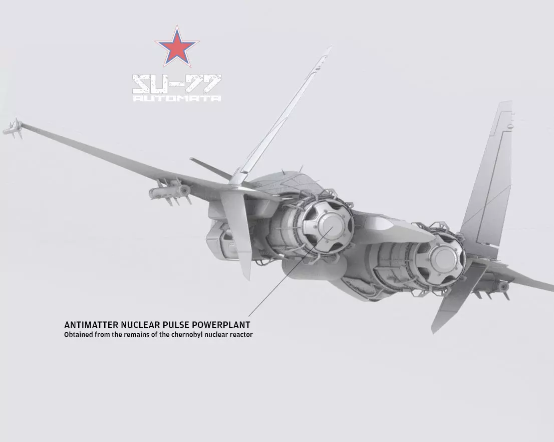 SU-77 AUTOMATA Low-poly 3D model_0