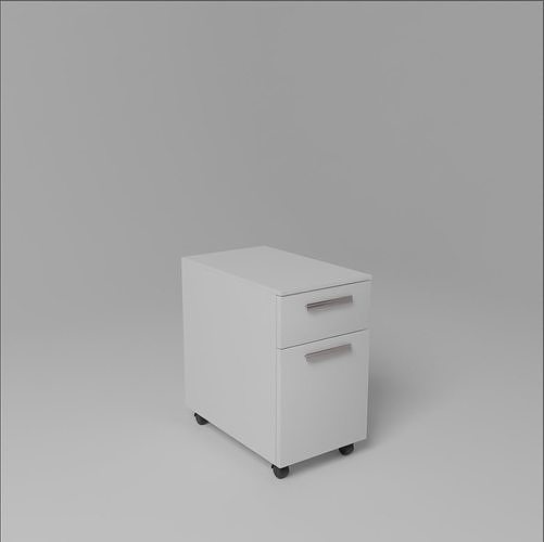 Desk-CaisonV01001 cabinet 3D model
