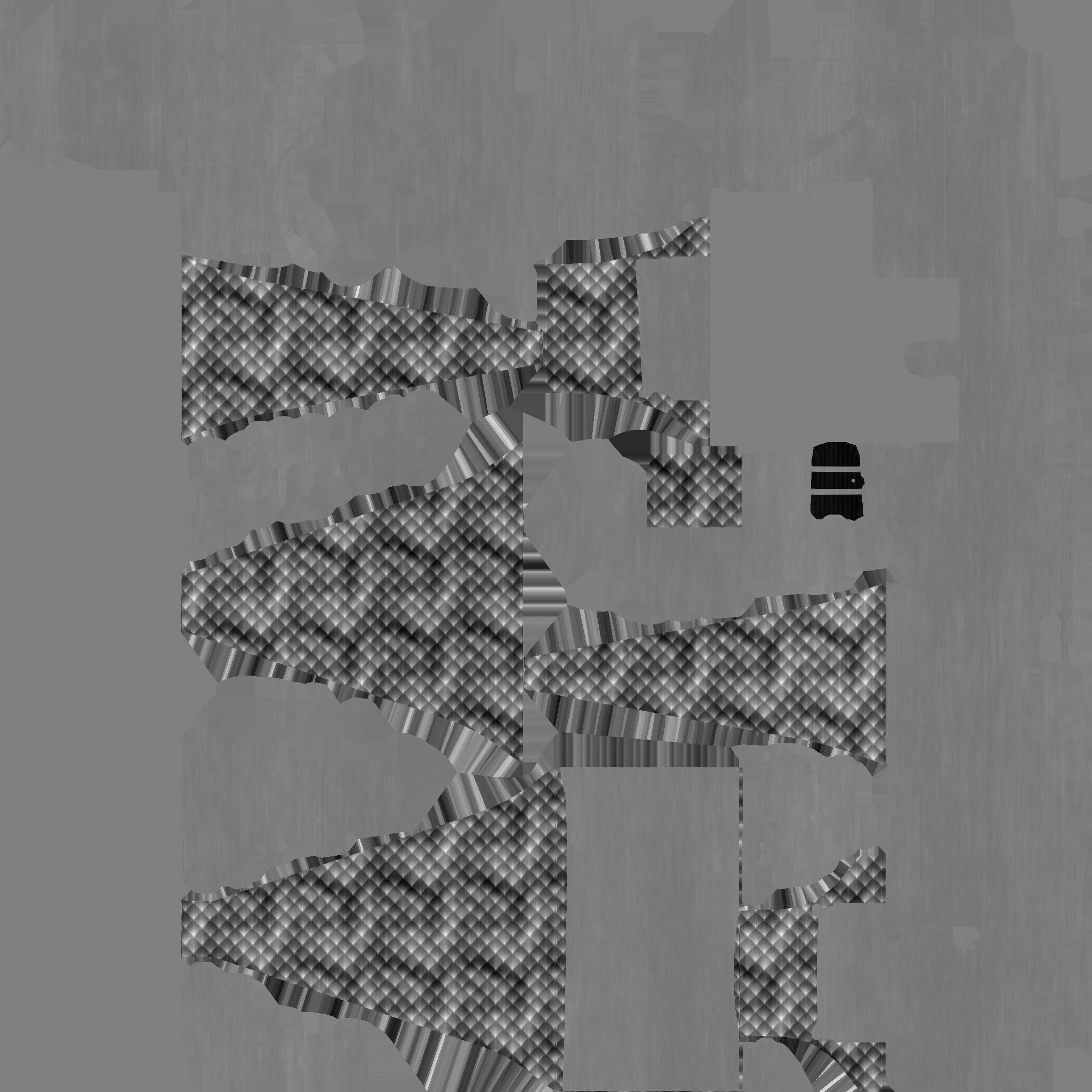 Medieval Building A06 Dark Wood - Scenery Backdrop House Low-poly 3D model_21