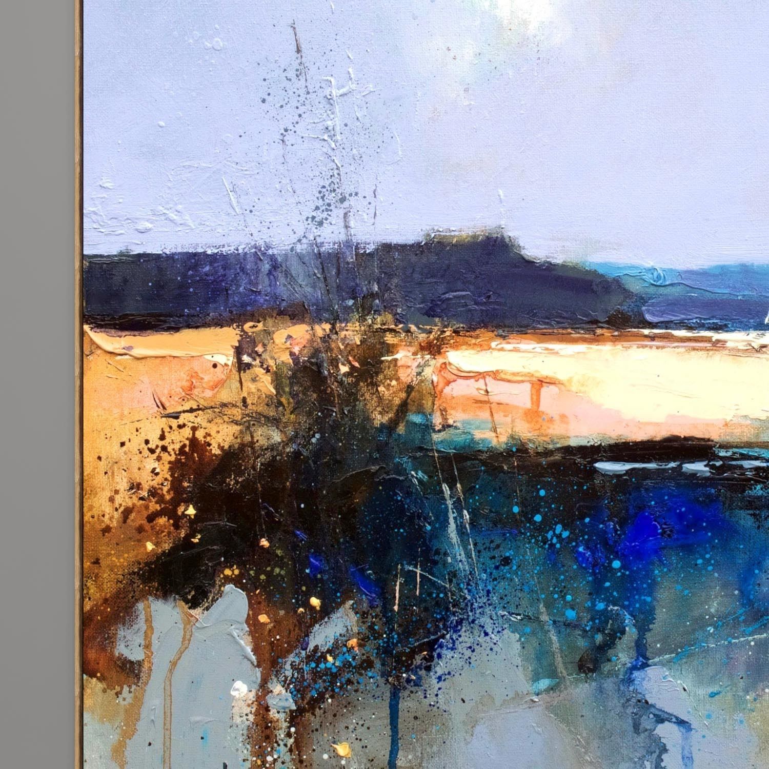 Plaster two square photo frames 18 Low-poly 3D model_5