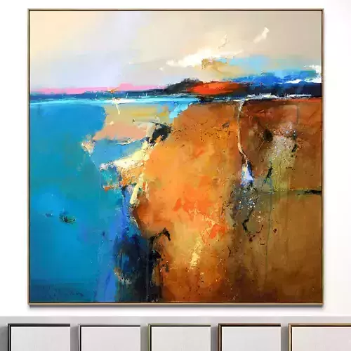 Plaster two square photo frames 18