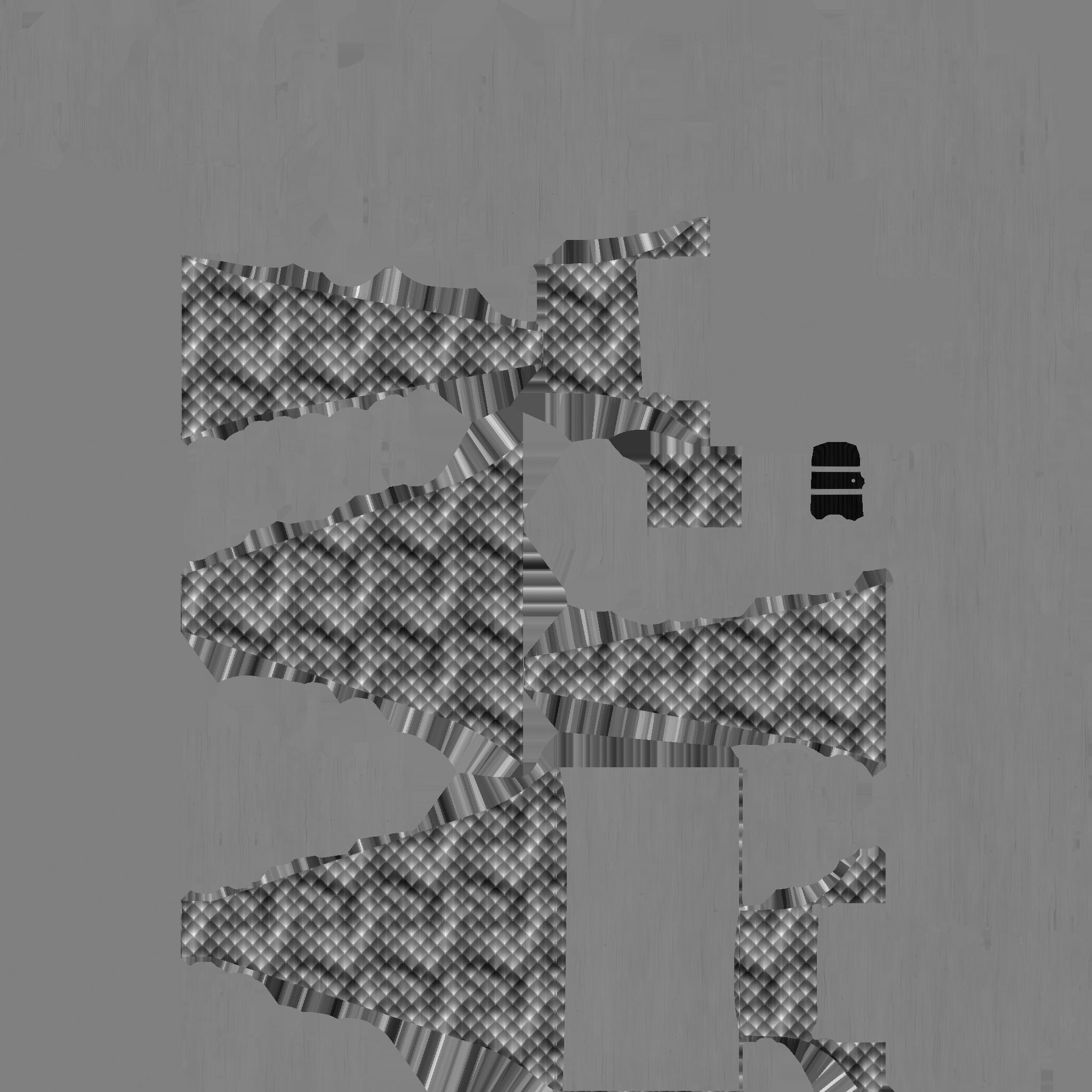 Medieval Building A07 Light Wood - Scenery Backdrop House Low-poly 3D model_21