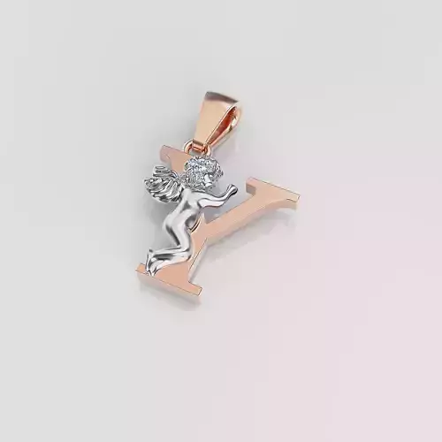 Pendant Letter Y