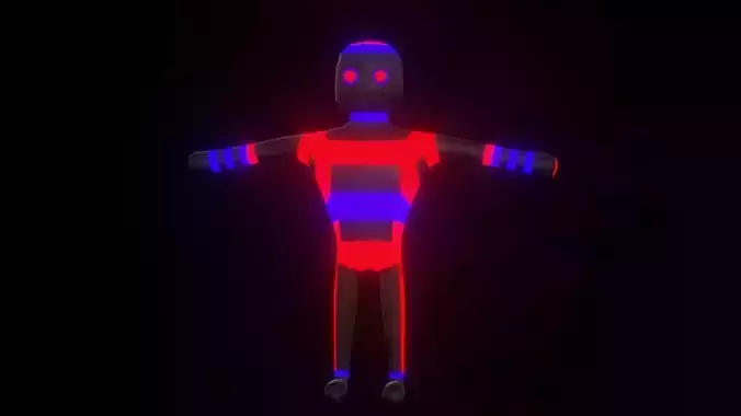 Neon NFT Character