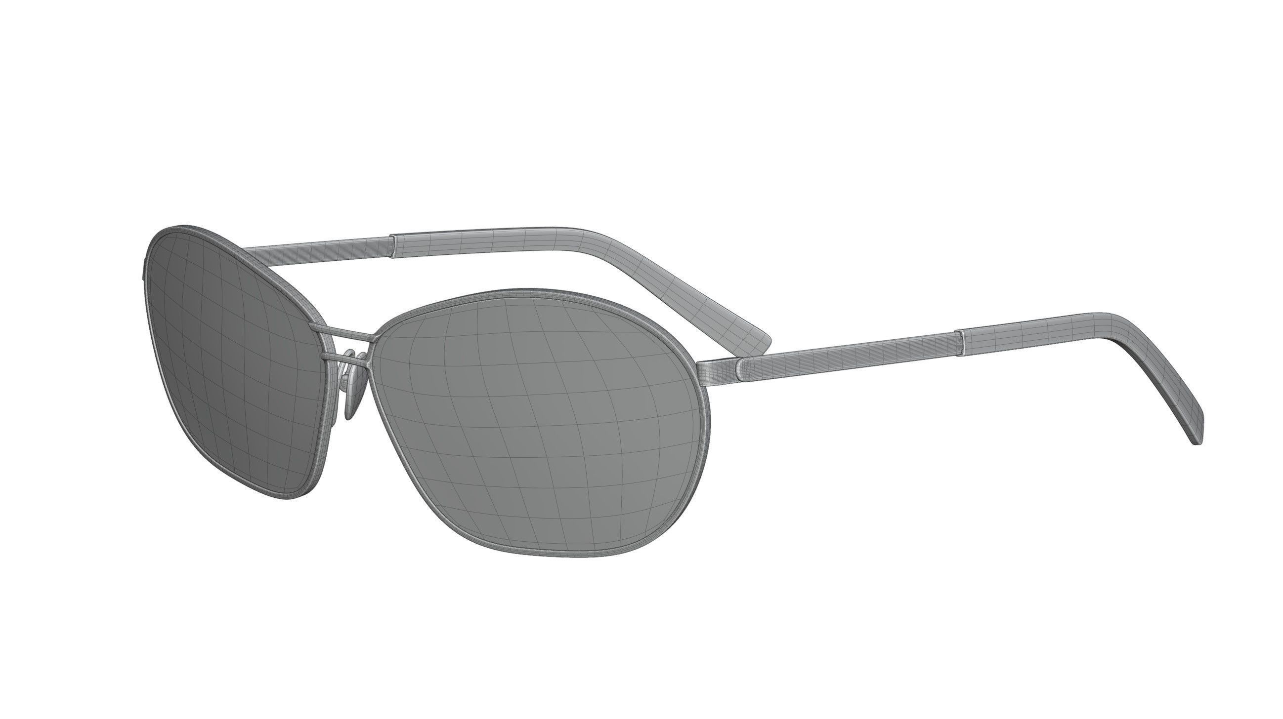 Matrix Resurrections Hero Sunglasses 3D model_15