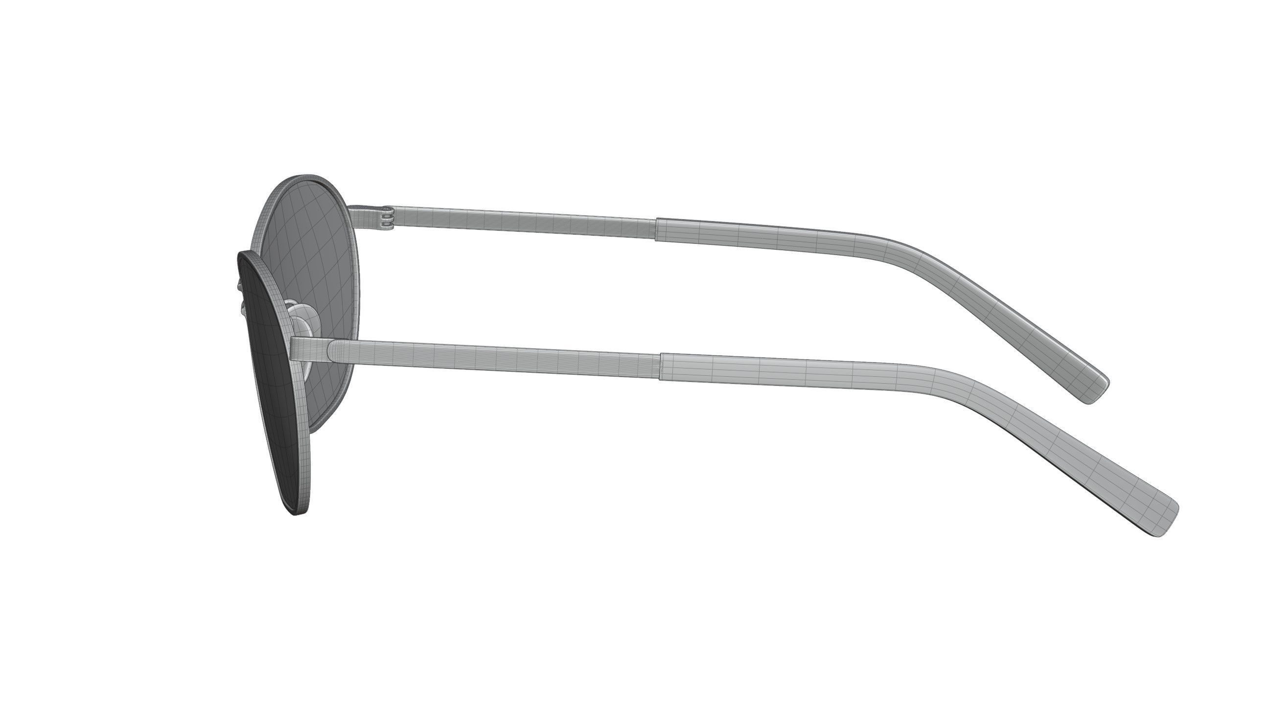 Matrix Resurrections Hero Sunglasses 3D model_14