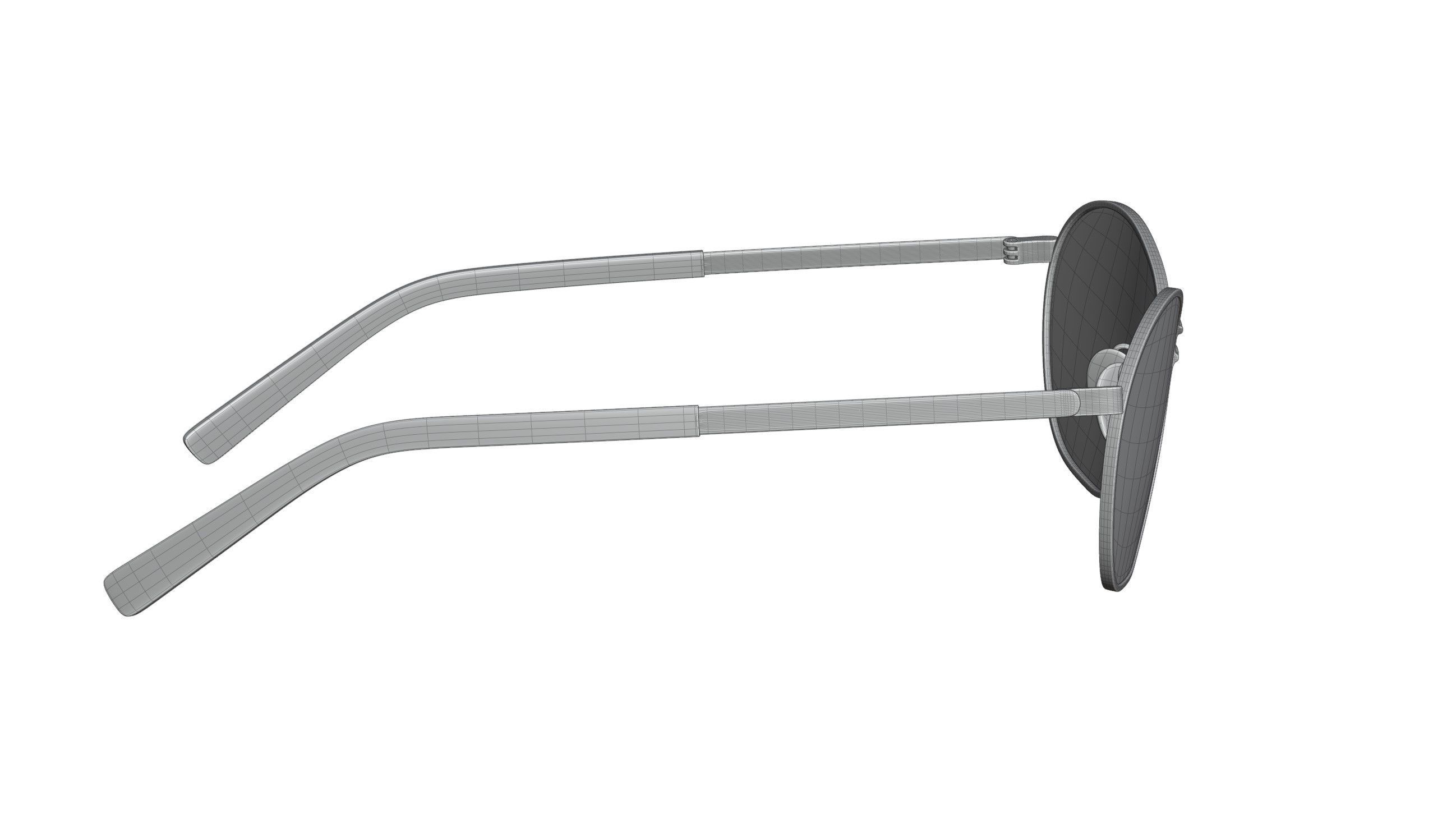 Matrix Resurrections Hero Sunglasses 3D model_10