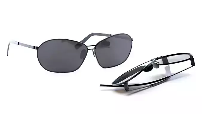Matrix Resurrections Hero Sunglasses 3D model