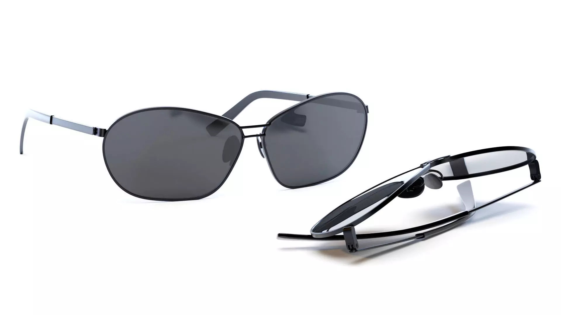 Matrix Resurrections Hero Sunglasses 3D model_0