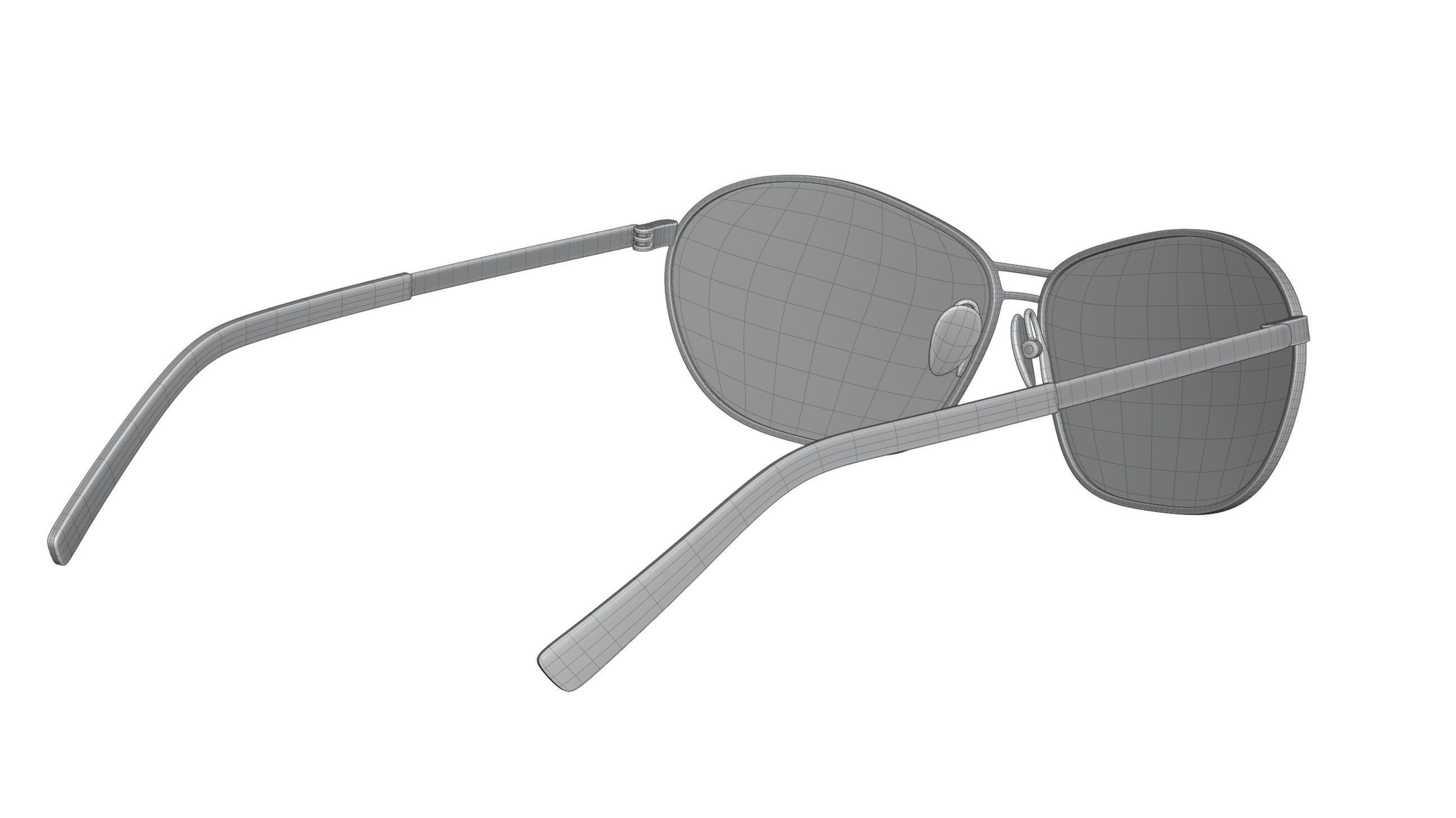 Matrix Resurrections Hero Sunglasses 3D model_11