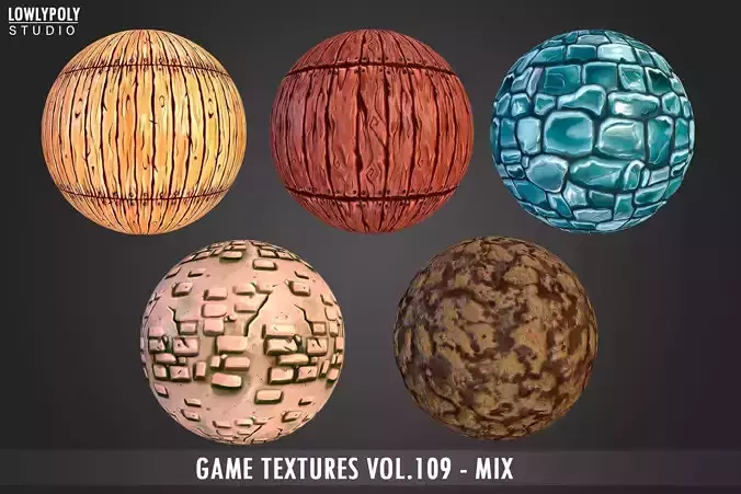 Mix Vol 109 - Stylized Textures Texture
