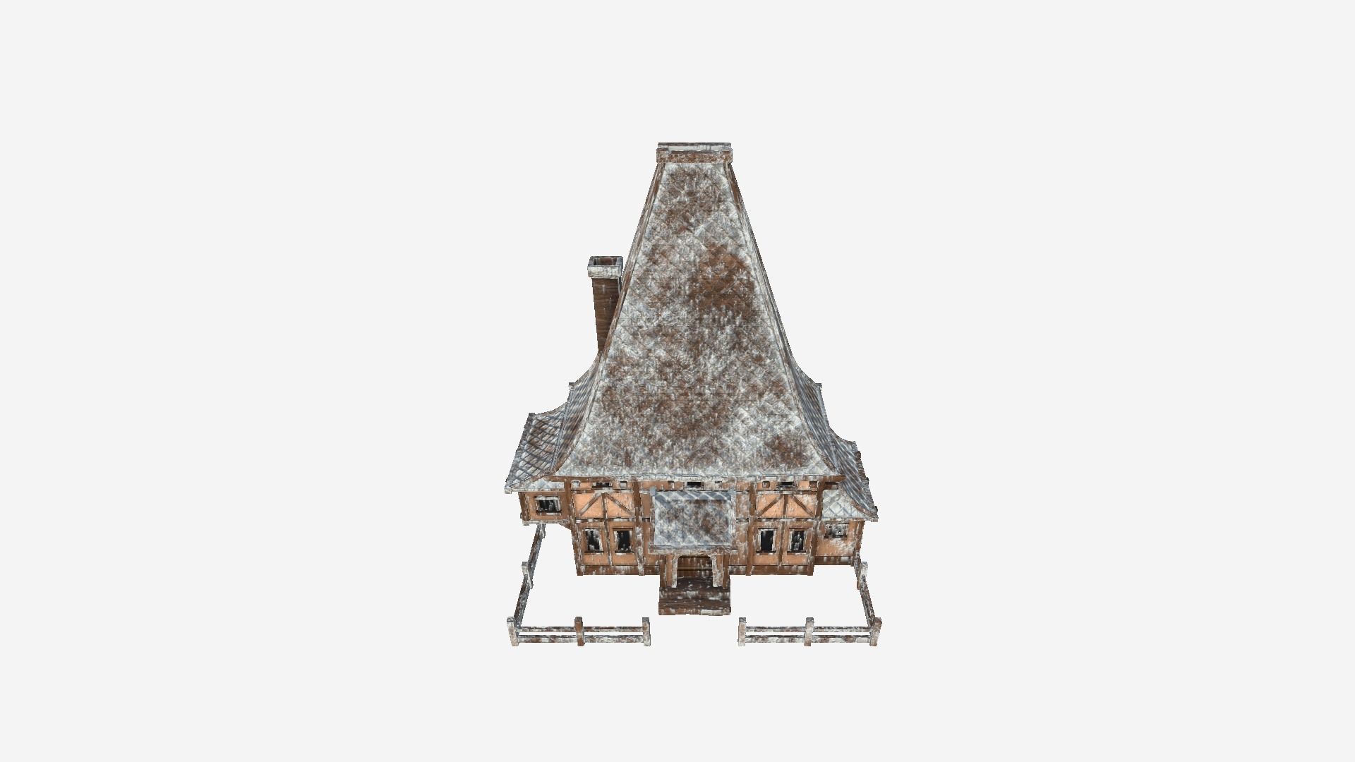 Medieval Building A Collection - Scenery Backdrop House _21