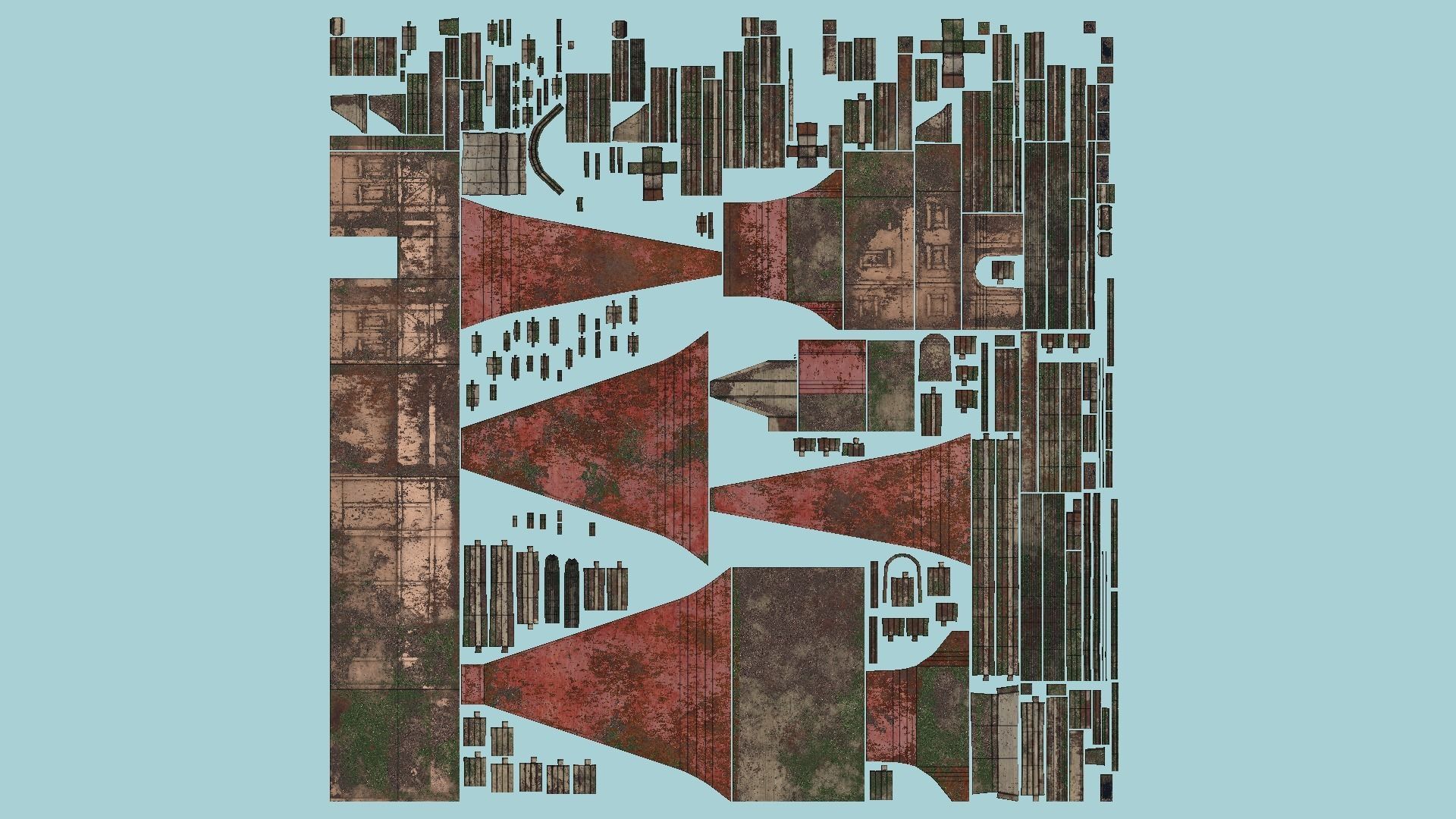 Medieval Building A Collection - Scenery Backdrop House _52