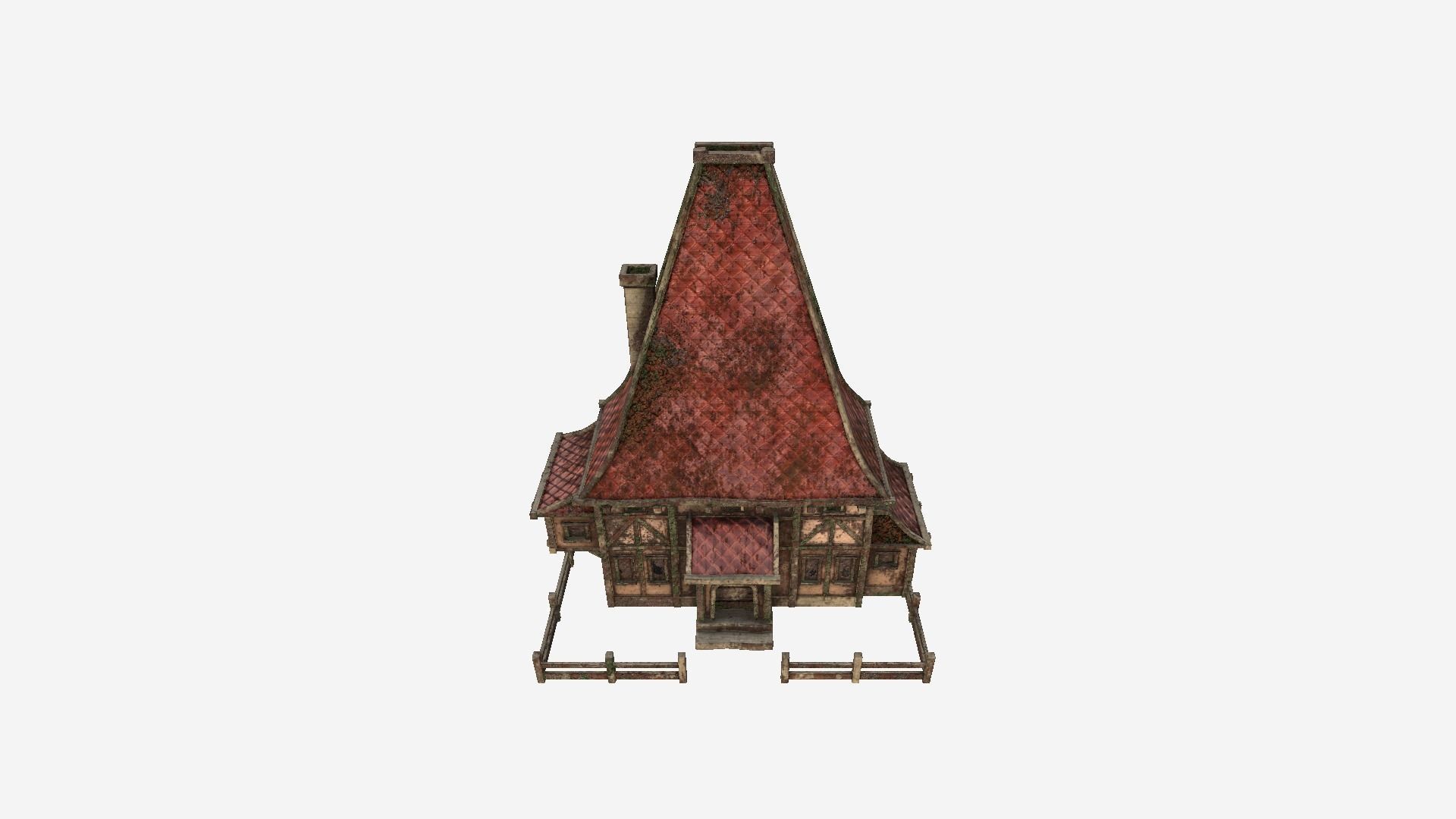 Medieval Building A Collection - Scenery Backdrop House _27