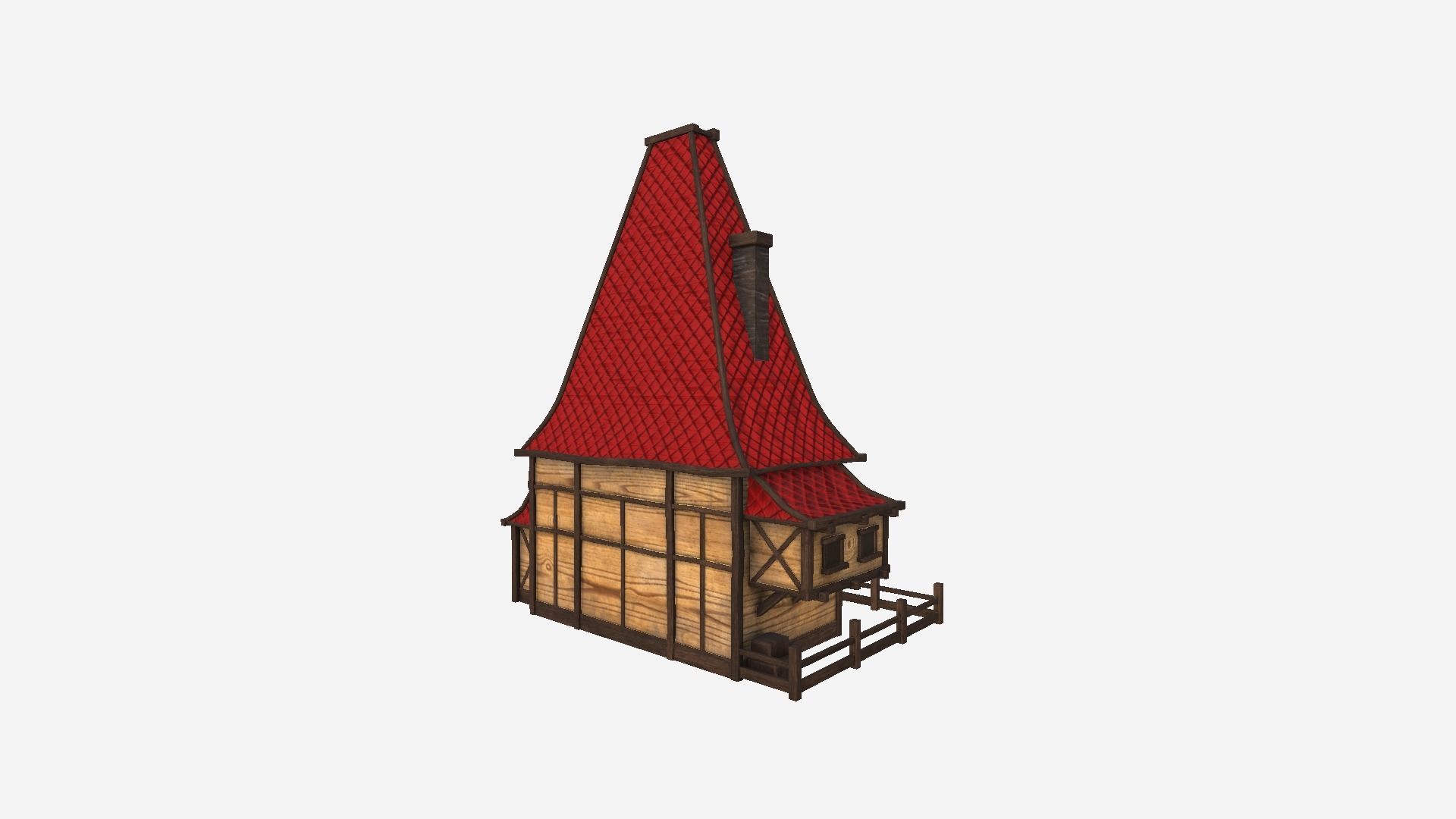 Medieval Building A Collection - Scenery Backdrop House _32