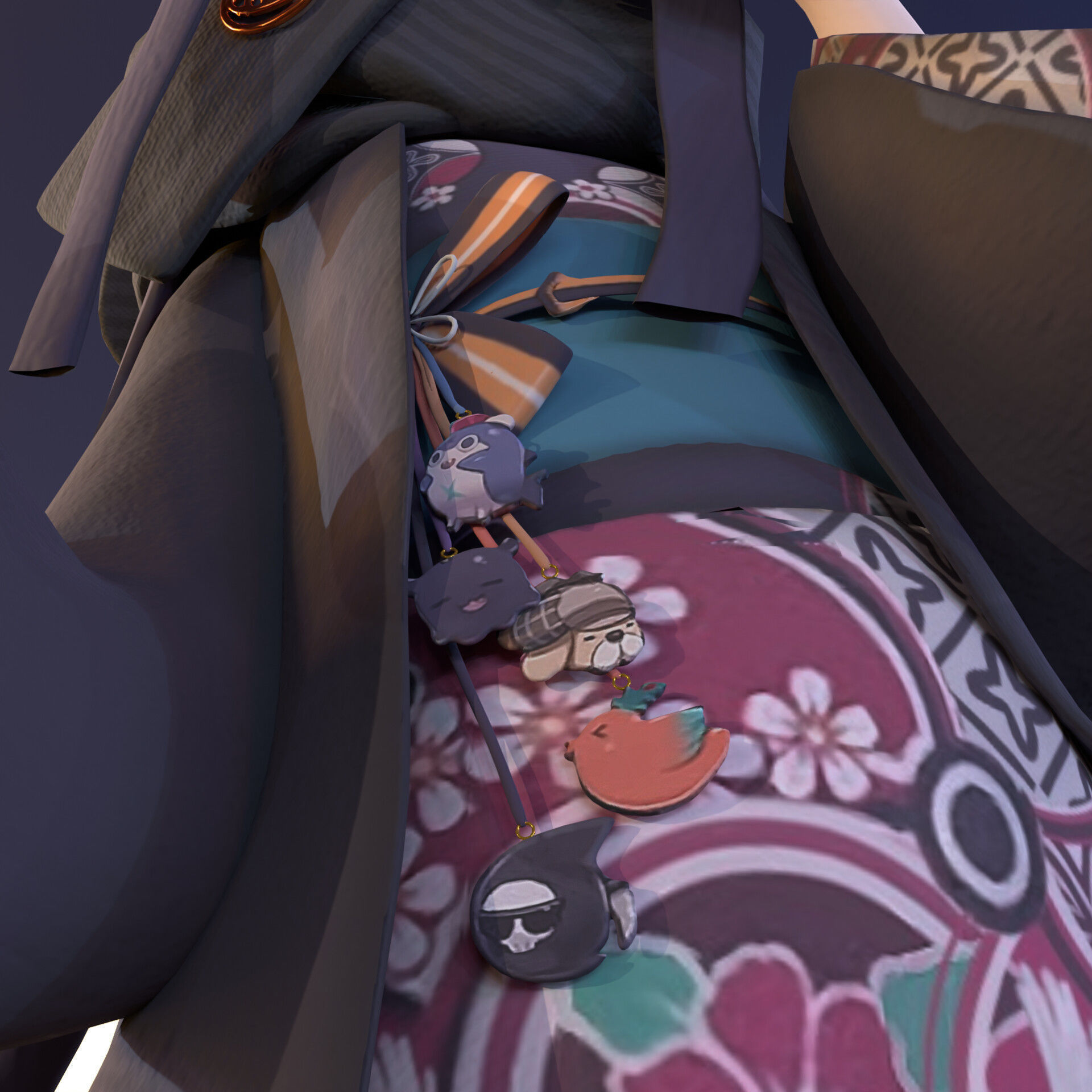 Ninomae Inanis 3D model_2