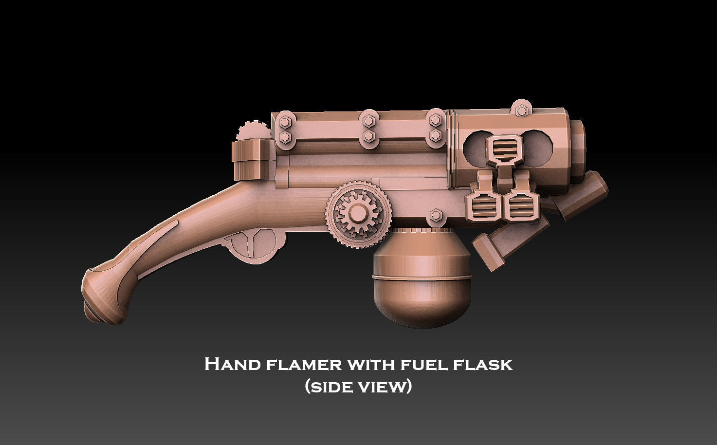 Steampunk Pistols Megapack 3D print model_35