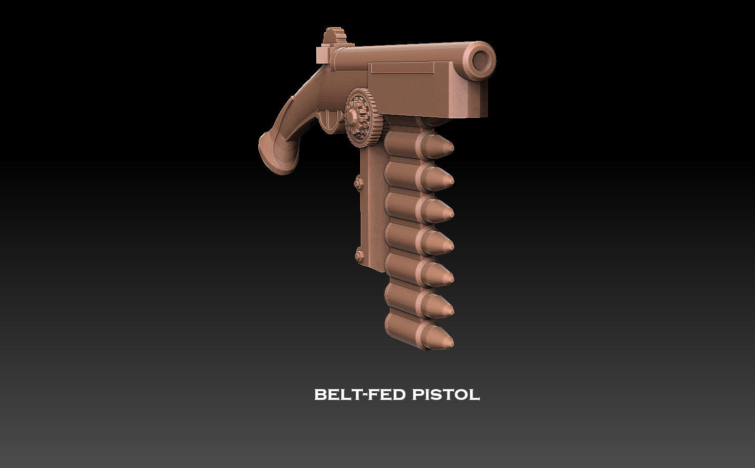 Steampunk Pistols Megapack 3D print model_32
