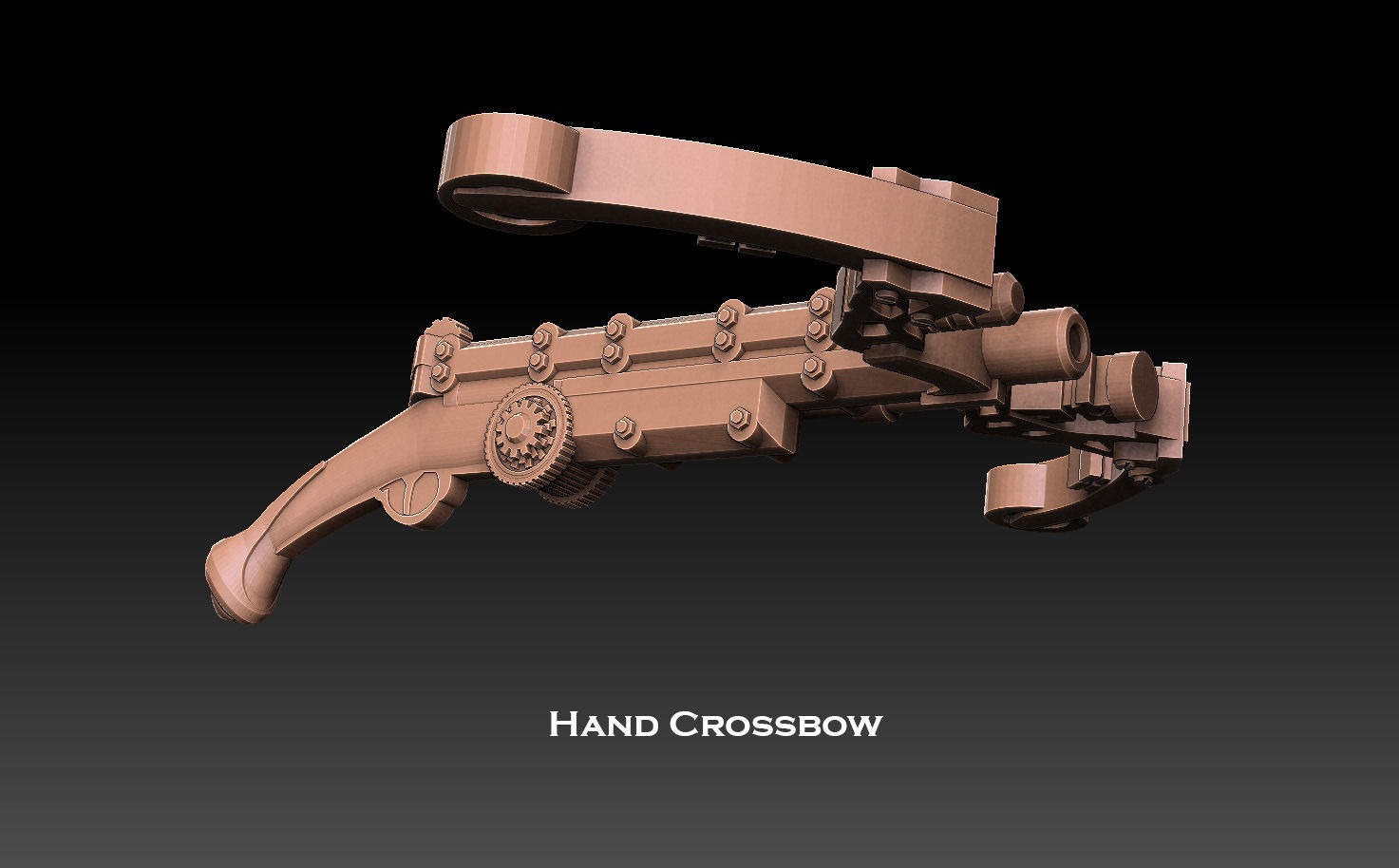 Steampunk Pistols Megapack 3D print model_14