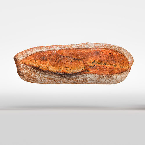 Bread 3D model 6