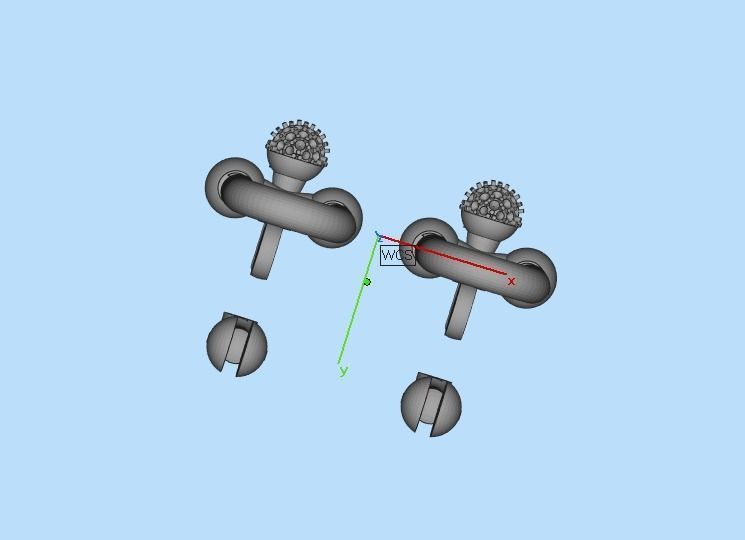 tiffany earrings with large links with bright diamonds 3D print model_46