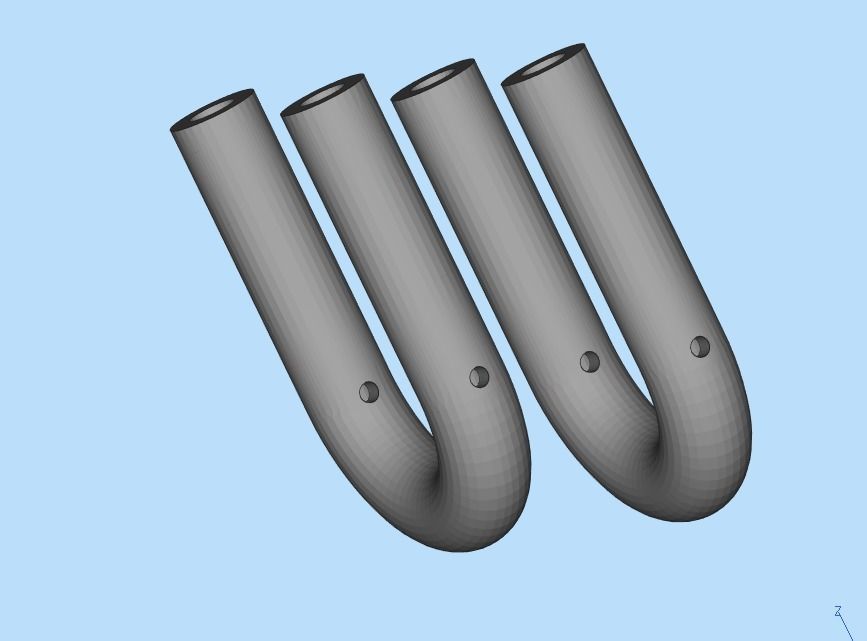 tiffany earrings with large links with bright diamonds 3D print model_40