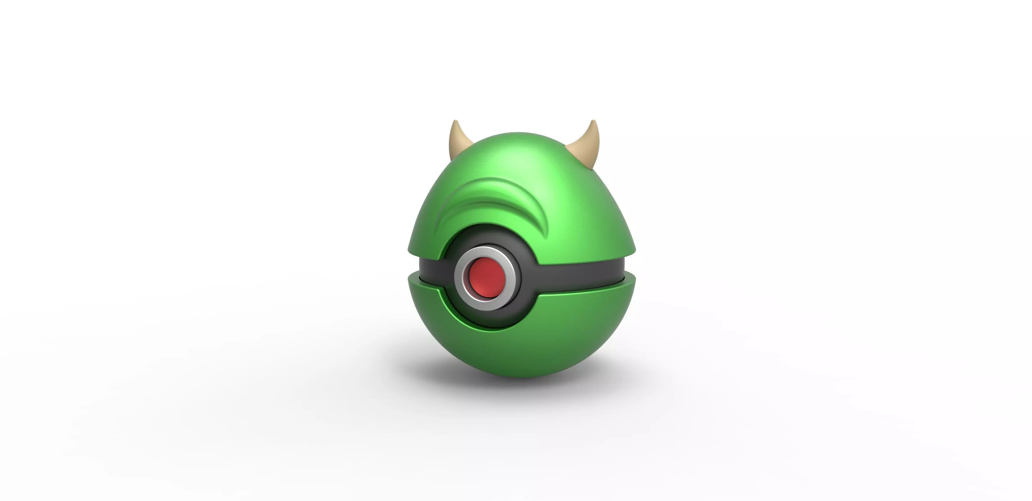 Mike Wazowski orb 3D print model