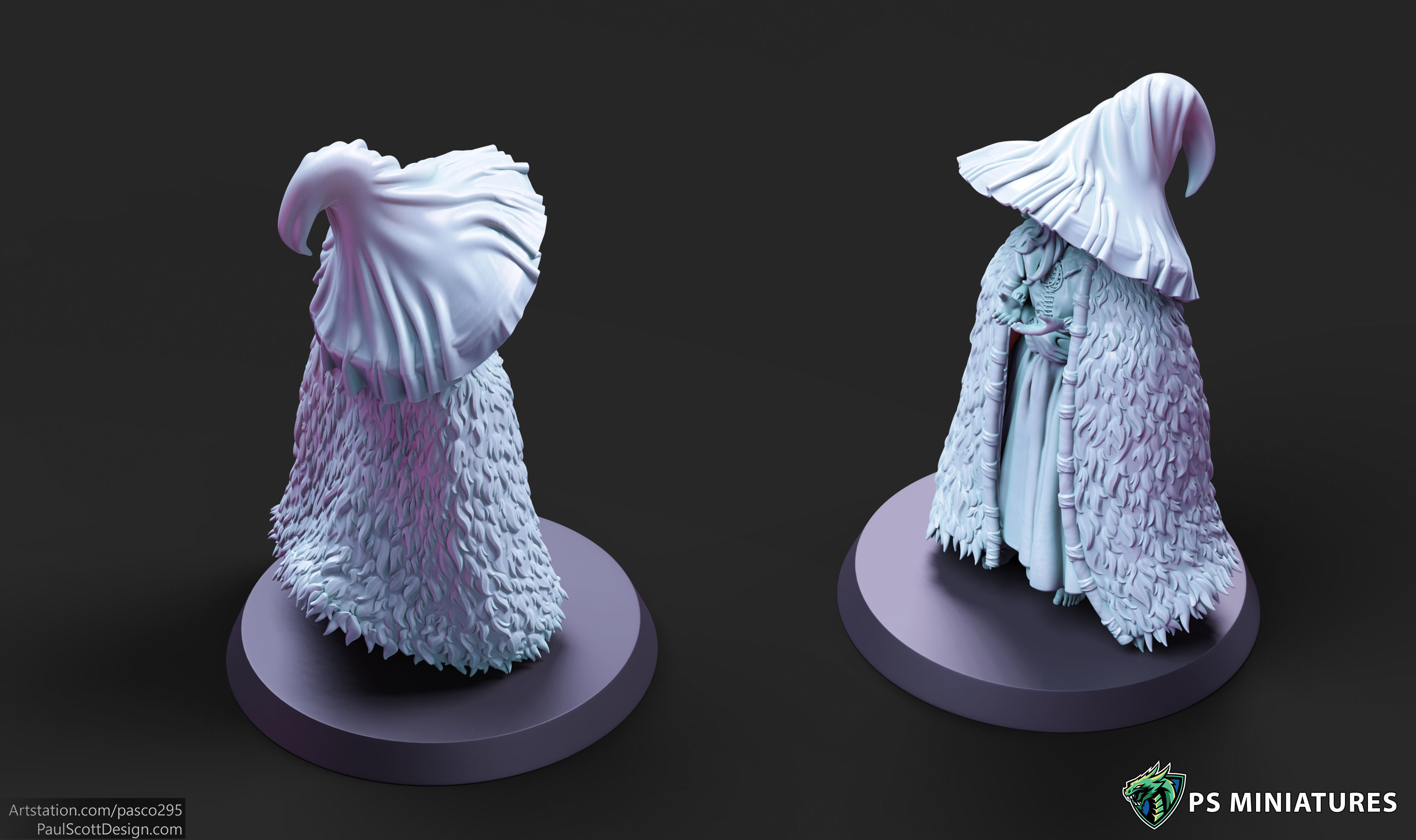 Fey Guide - 4 Variants and Pinup 3D print model_1