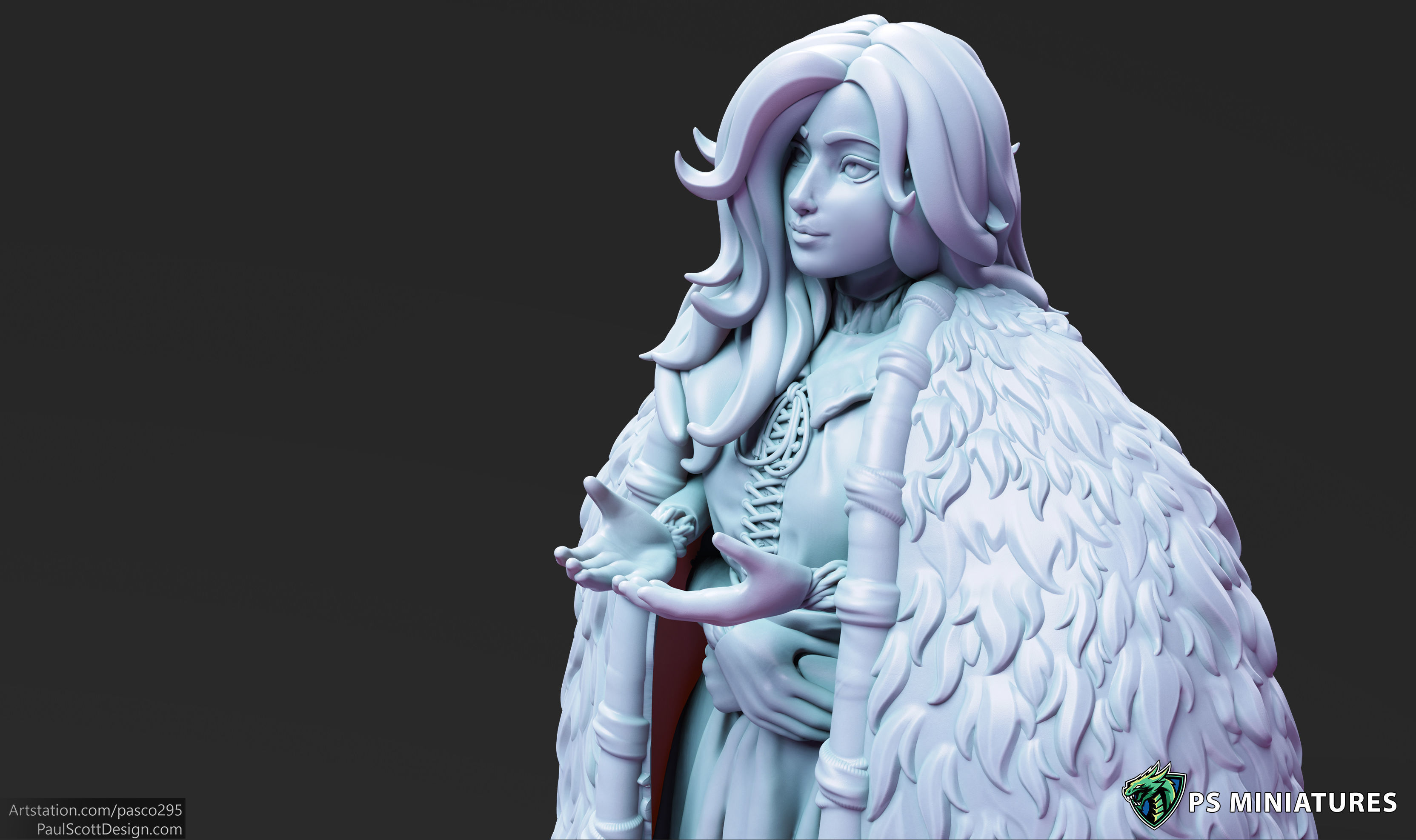 Fey Guide - 4 Variants and Pinup 3D print model_6