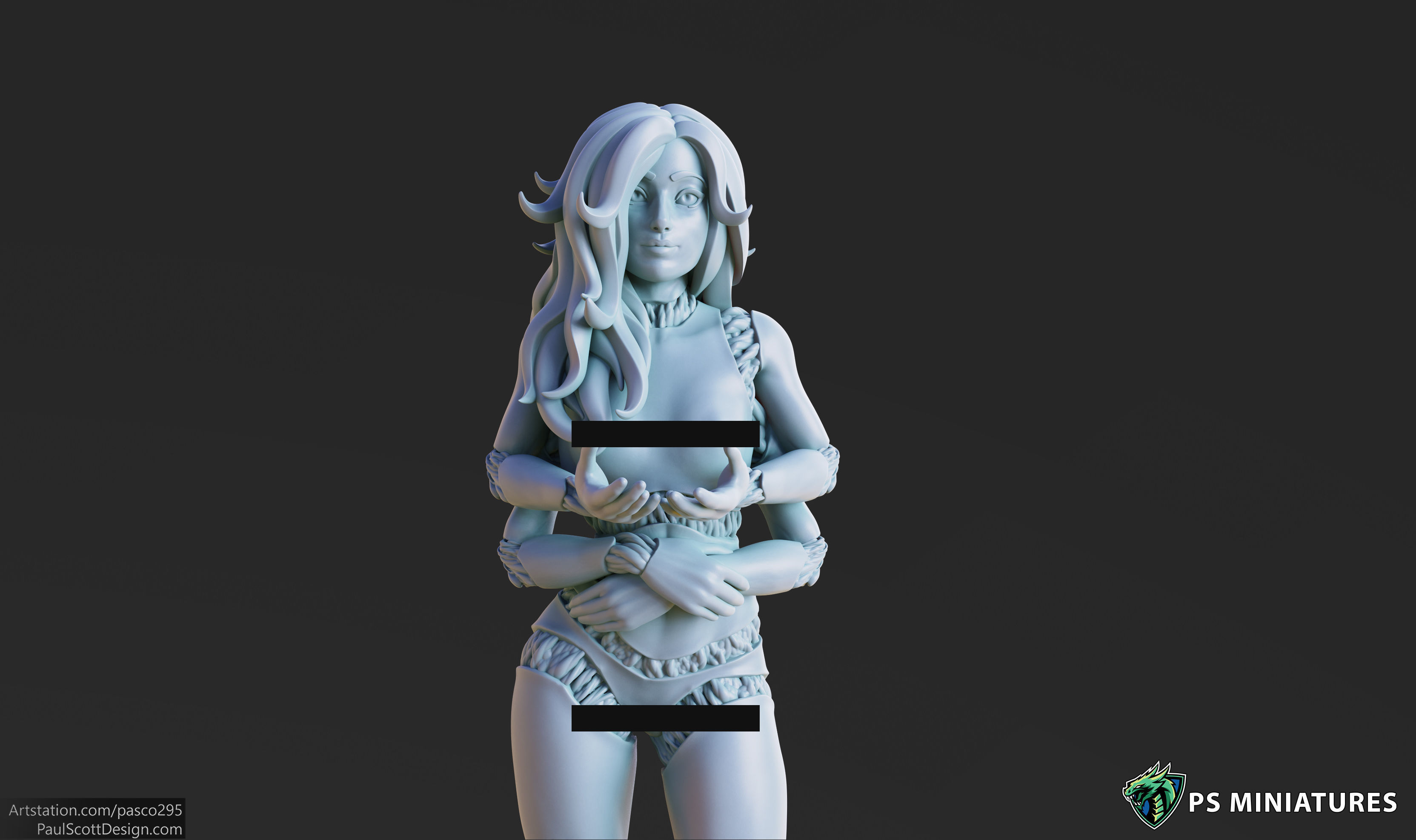 Fey Guide - 4 Variants and Pinup 3D print model_7