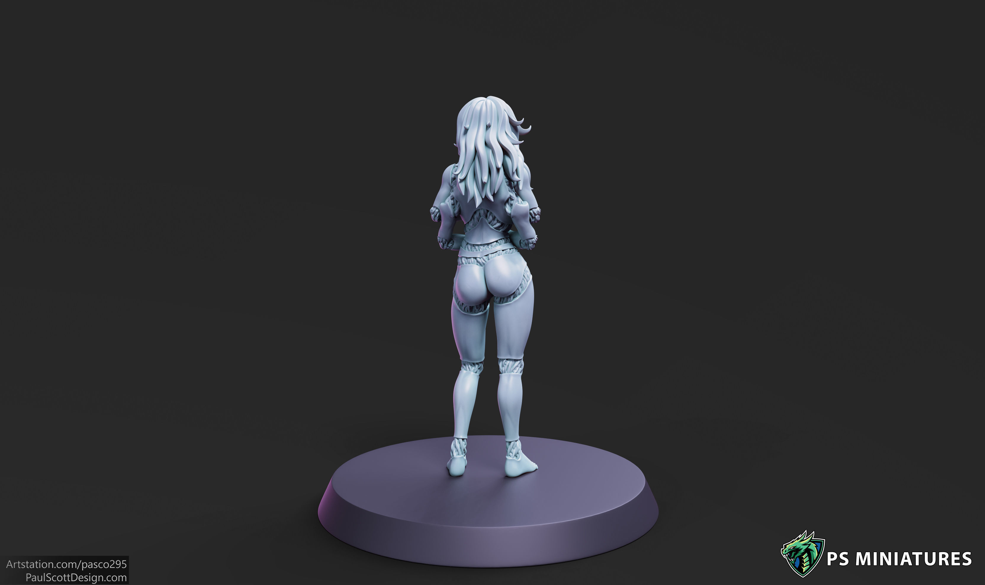 Fey Guide - 4 Variants and Pinup 3D print model_12
