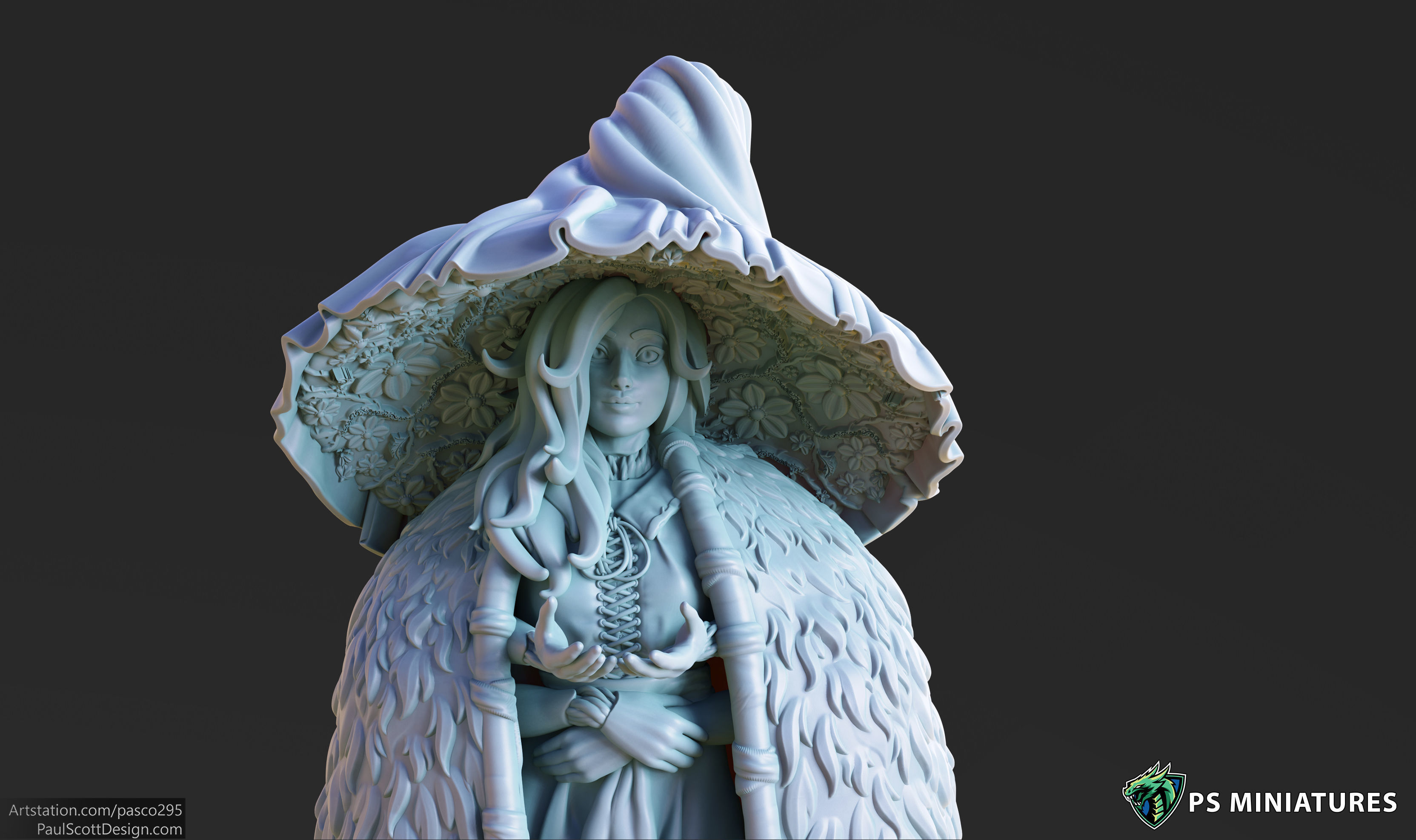 Fey Guide - 4 Variants and Pinup 3D print model_3