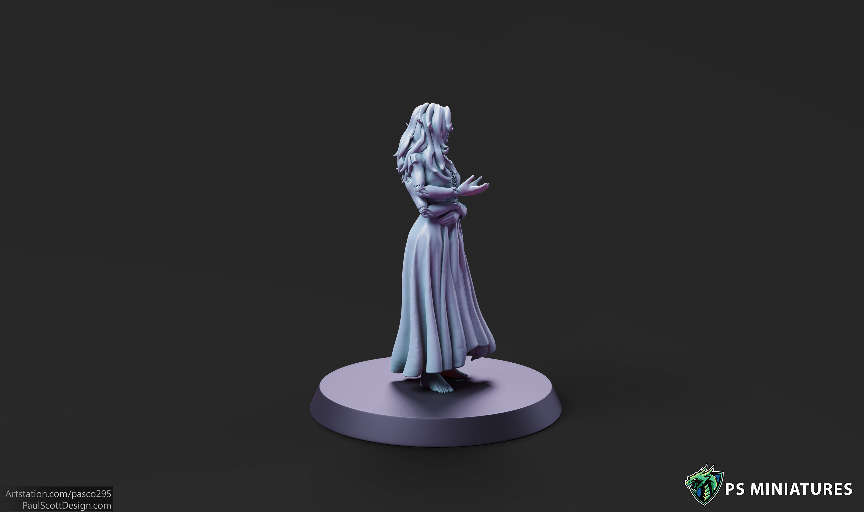 Fey Guide - 4 Variants and Pinup 3D print model_9