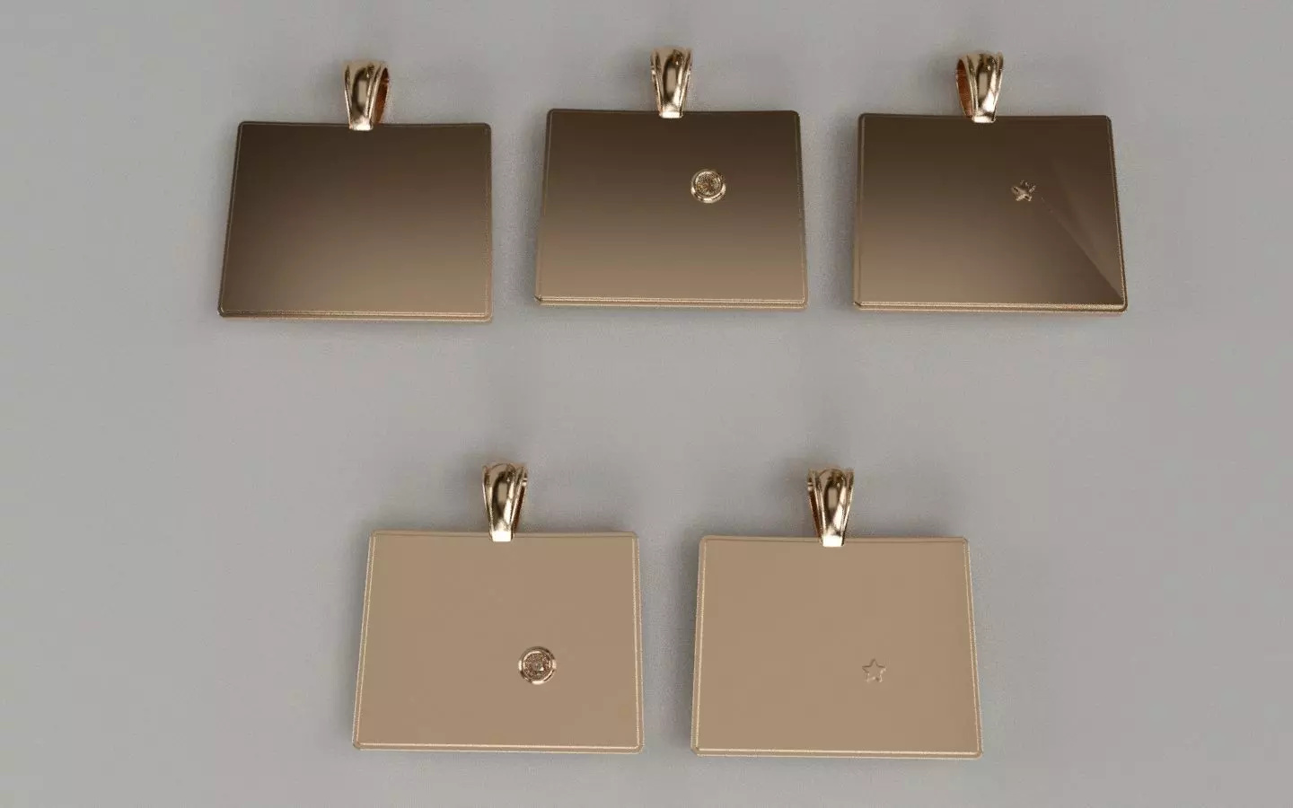 US State Pendants - Colorado 3D print model