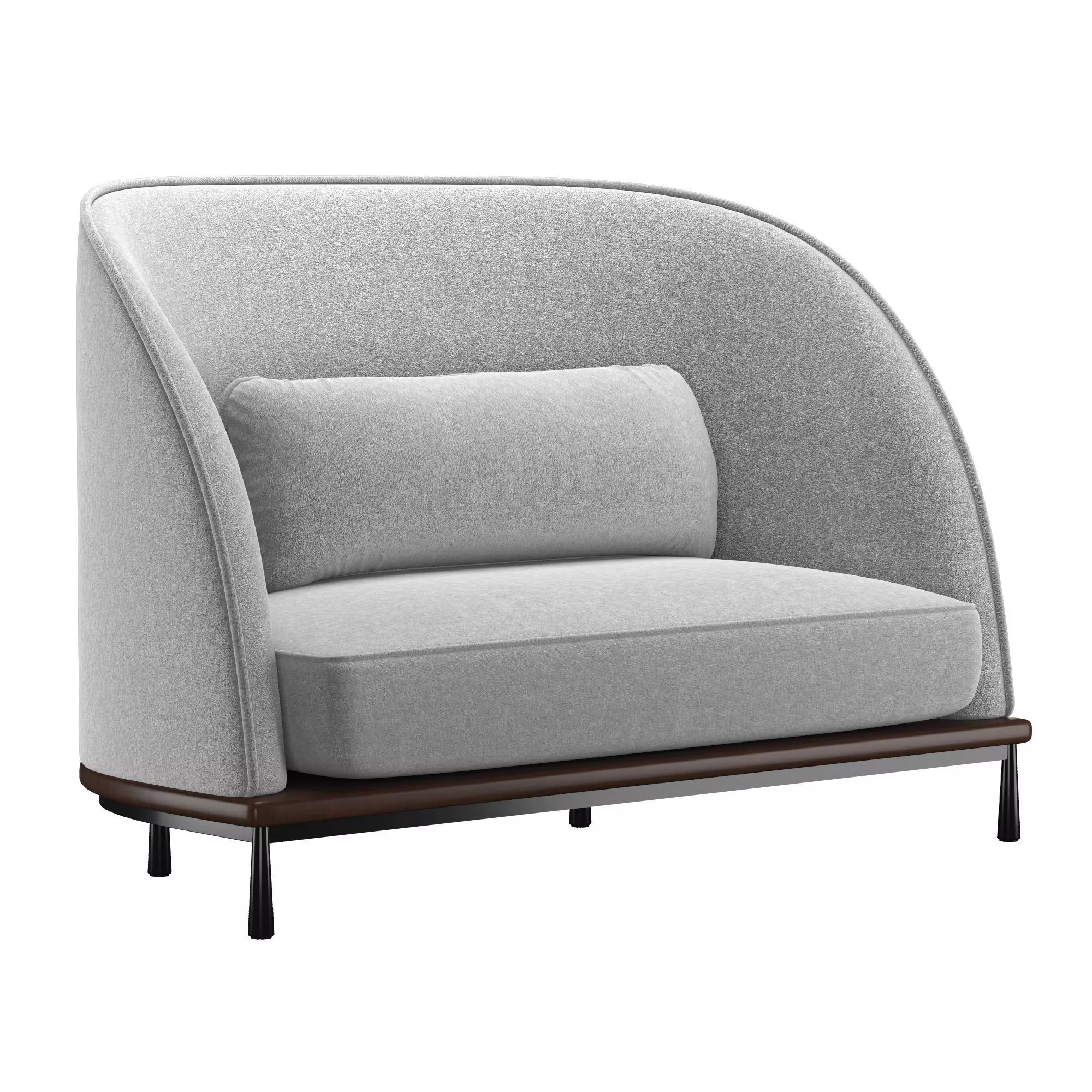 Arc sofa 3D model_0