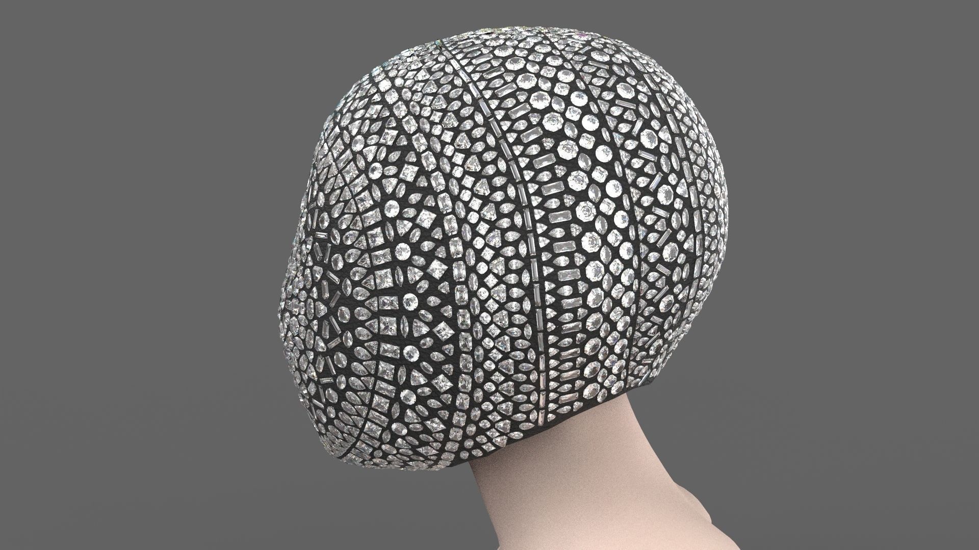 Margiela style Hood Mask Pack 3D Model Collection_5