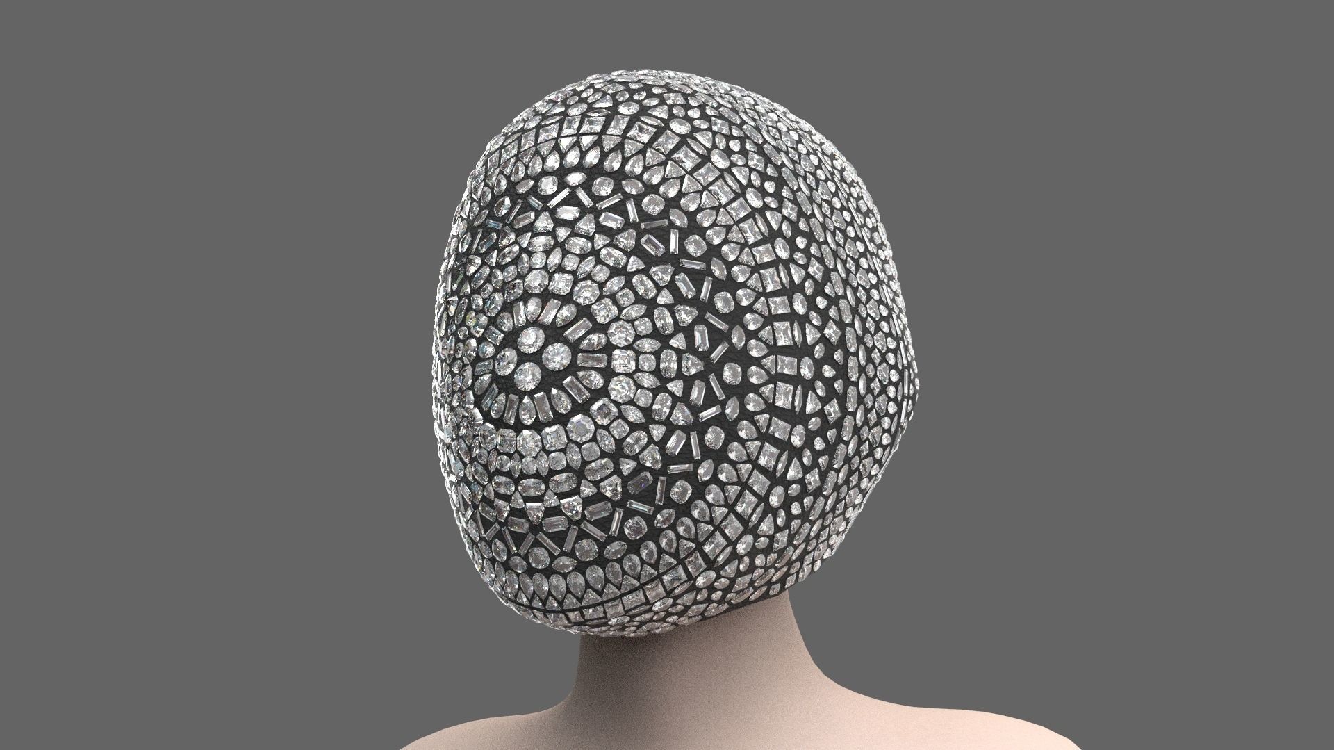 Margiela style Hood Mask Pack 3D Model Collection_4