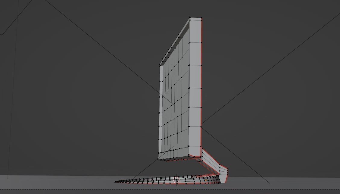 Simple Computer Monitor 3D model_5