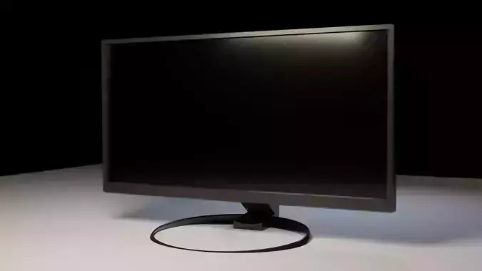 Simple Computer Monitor 3D model